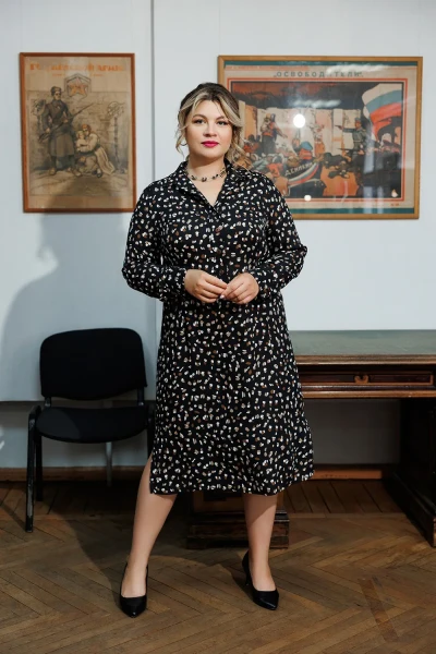 Платье 132506 Мультиколор